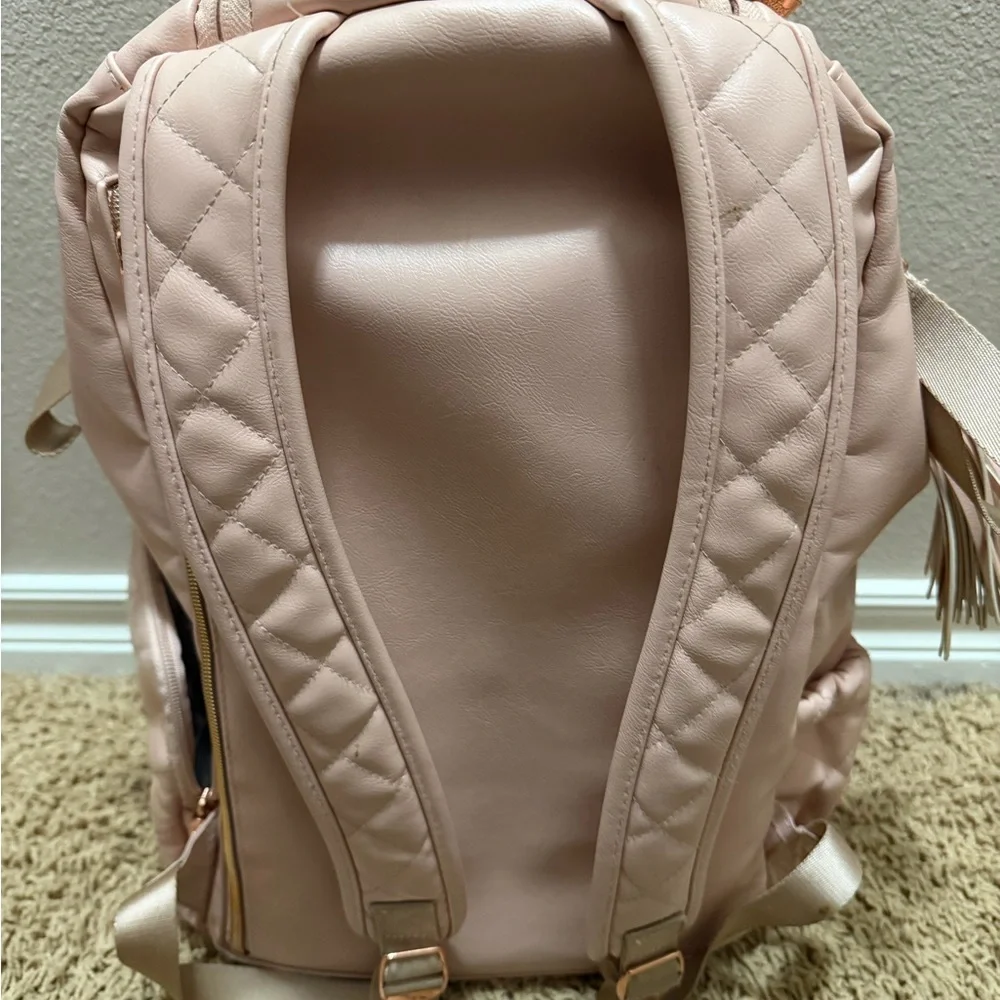 Itzy Ritzy Blush Pink Boss Diaper Bag